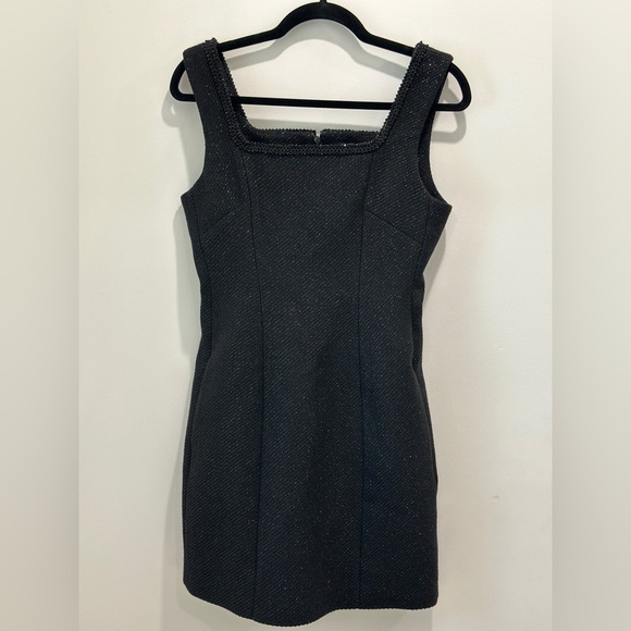 Maje short rinestone dress, Elegant Black Sleeveless Dress size 36. NEW - Picture 13 of 16
